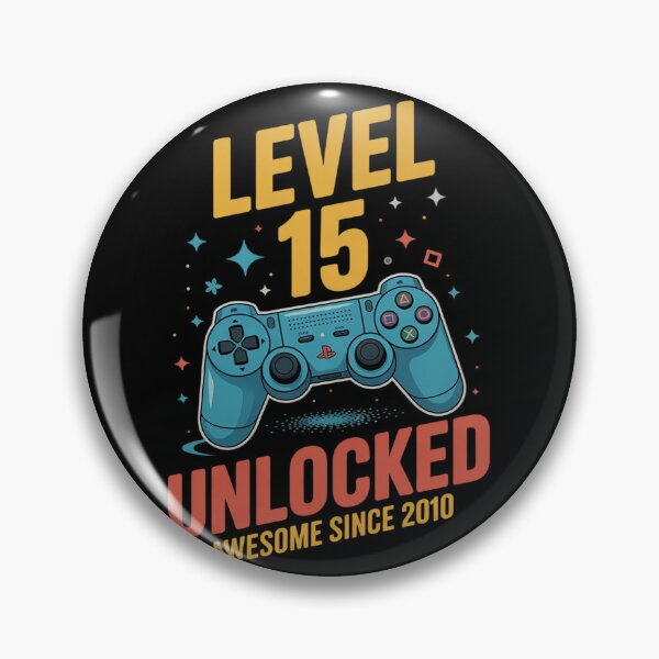Item preview, Level 15 Unlocked 15th Birthday 15 Year Old Boy Gifts Gaming  designed and sold by GGrizeldaRivas.