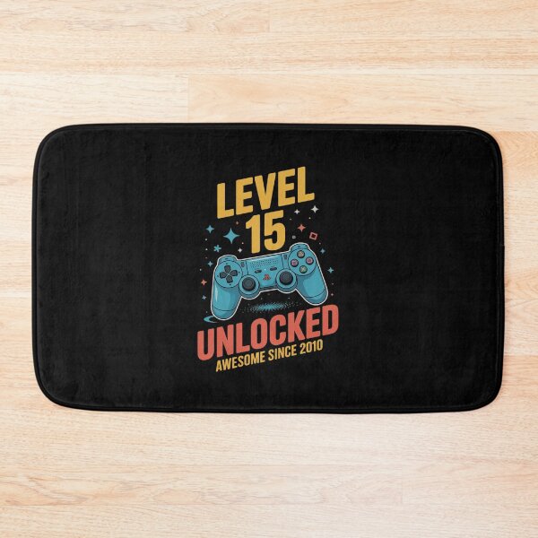 Item preview, Level 15 Unlocked 15th Birthday 15 Year Old Boy Gifts Gaming  designed and sold by GGrizeldaRivas.