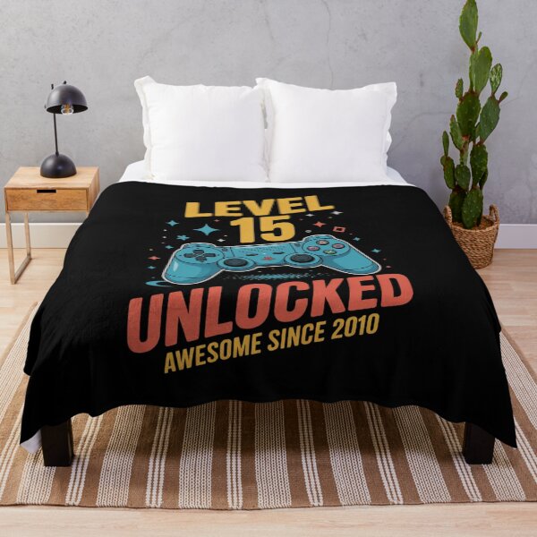 Item preview, Level 15 Unlocked 15th Birthday 15 Year Old Boy Gifts Gaming  designed and sold by GGrizeldaRivas.
