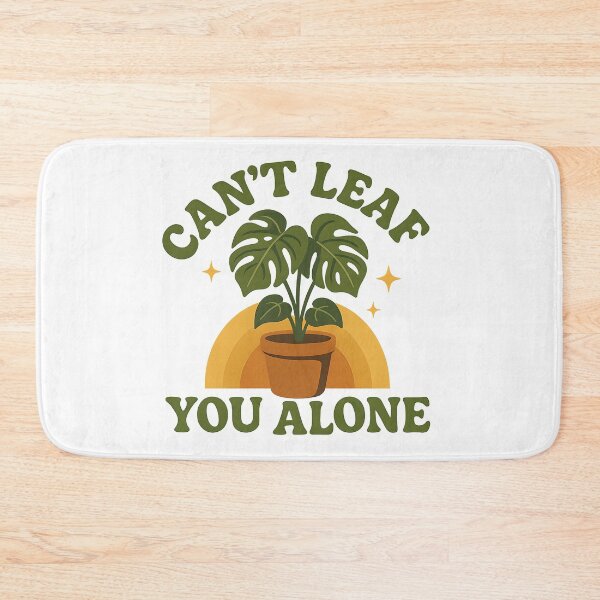 Item preview, Can’t Leaf You Alone – Monstera Leaf Love Botanical Plant Design designed and sold by Tommy's Arts.