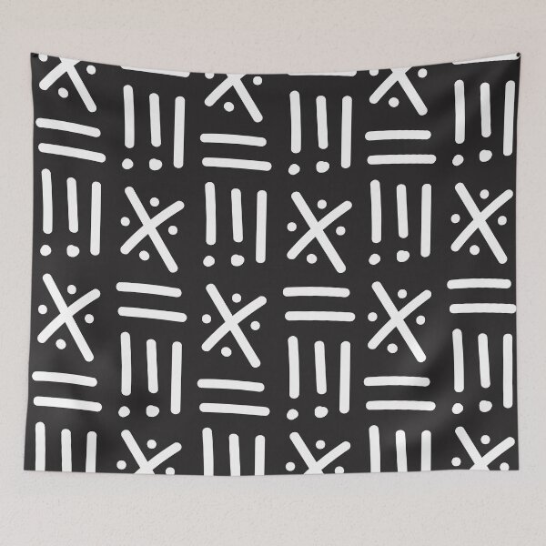 Item preview, Bogolan – Traditional African Pattern Inspired by Malian Fabric designed and sold by Wolagno.