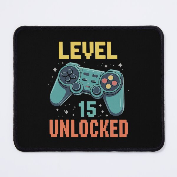 Item preview, Level 15 Unlocked 15th Birthday Gamer 15 Year Old Boys designed and sold by GGrizeldaRivas.