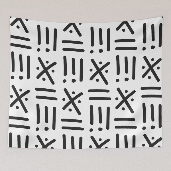 Item preview, Bogolan – Traditional African Pattern designed and sold by Wolagno.