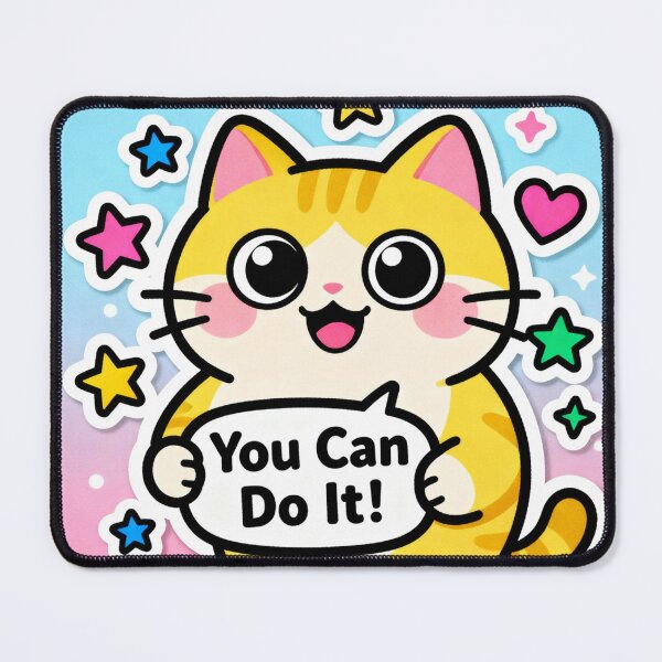 Item preview, Cute Character Spreading Positive Energy designed and sold by Stickerrwallah.