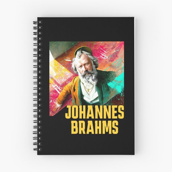 Artikelvorschau, Johannes Brahms, romantischer Komponist, Musik entworfen und verkauft von ikidyounot.