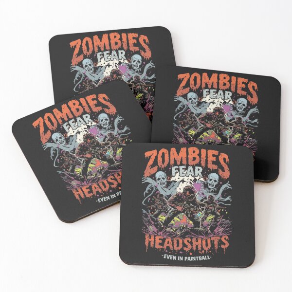 Item preview, Zombies Fear Headshots Even In Paintball  designed and sold by SyCustoms.