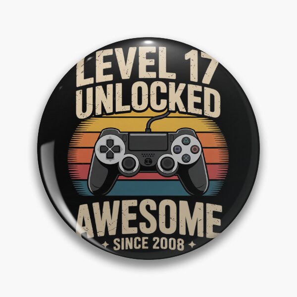 Item preview, Level 17 Unlocked 17th Birthday 17 Year Old Gamer Bday  designed and sold by GGrizeldaRivas.