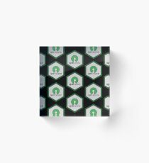 Open Source Badge x4 Acrylic Block