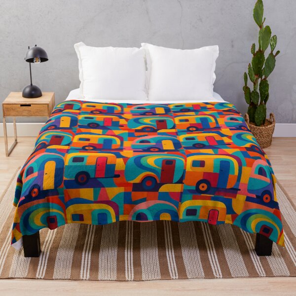 Item preview, Abstract Caravans designed and sold by MissBandBruno.