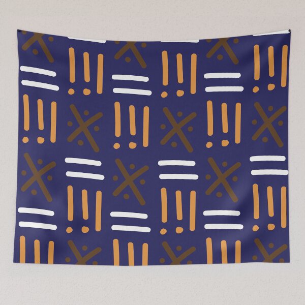 Item preview, Bogolan – Traditional African Pattern Inspired by Malian Fabric designed and sold by Wolagno.