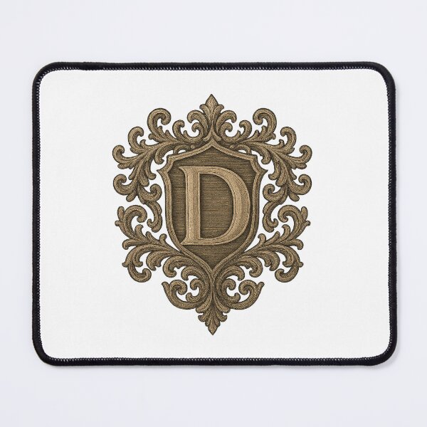 Item preview, Gothic Monogram D – Heraldic Crest designed and sold by SprineO.