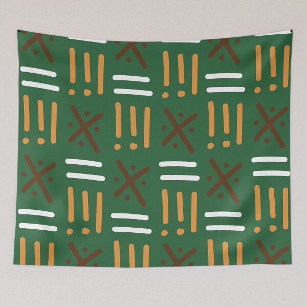 Item preview, Bogolan – Traditional African Pattern Inspired by Malian Fabric designed and sold by Wolagno.