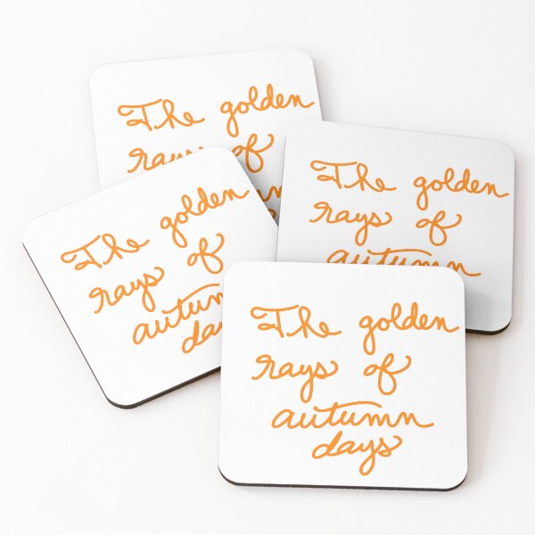 Item preview, The Golden Rays of Autumn Days designed and sold by abeink.