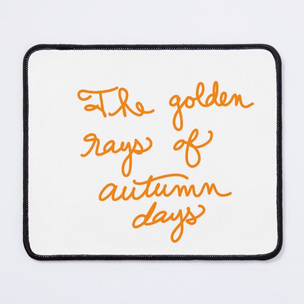 Item preview, The Golden Rays of Autumn Days designed and sold by abeink.