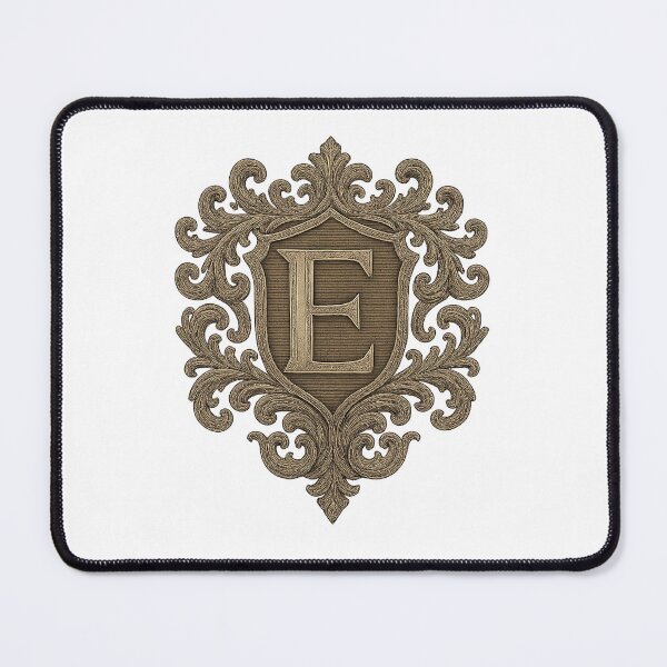 Item preview, Gothic Monogram E – Heraldic Crest designed and sold by SprineO.