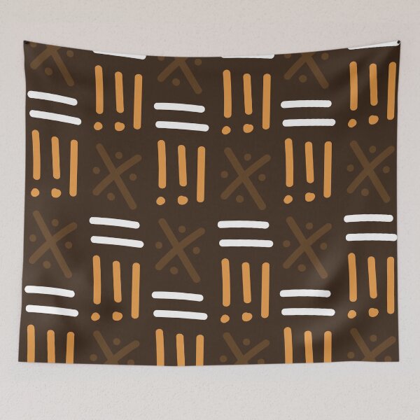 Item preview, Bogolan – Traditional African Pattern Inspired by Malian Fabric designed and sold by Wolagno.