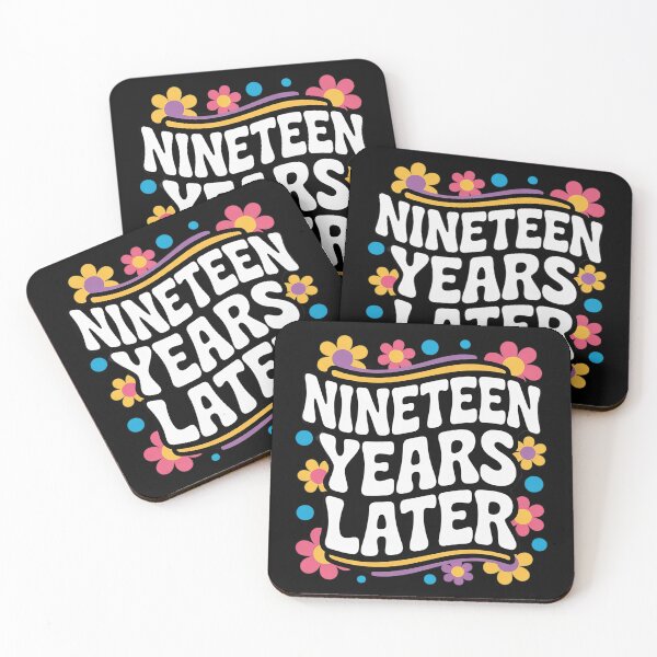 Item preview, NINETEEN YEARS LATER 19th 19 year Old Birthday Him Her  designed and sold by GGrizeldaRivas.