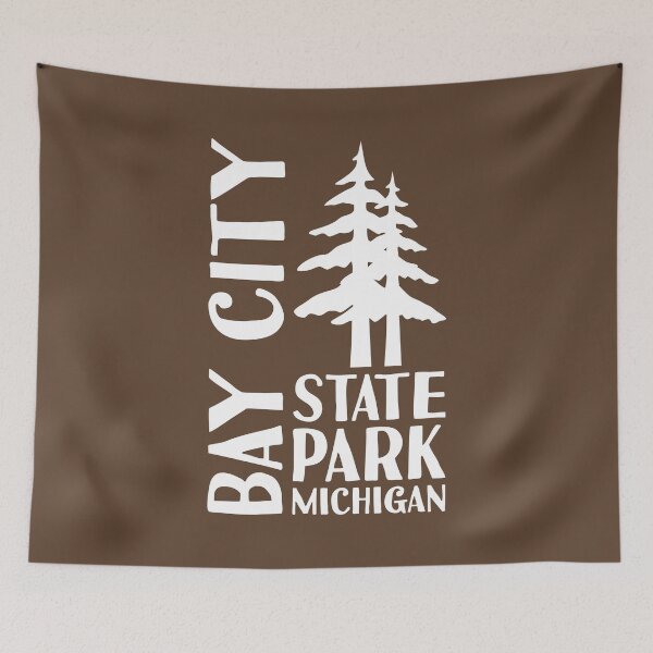 Item preview, Bay City State Park Michigan Pines W designed and sold by bivenart.