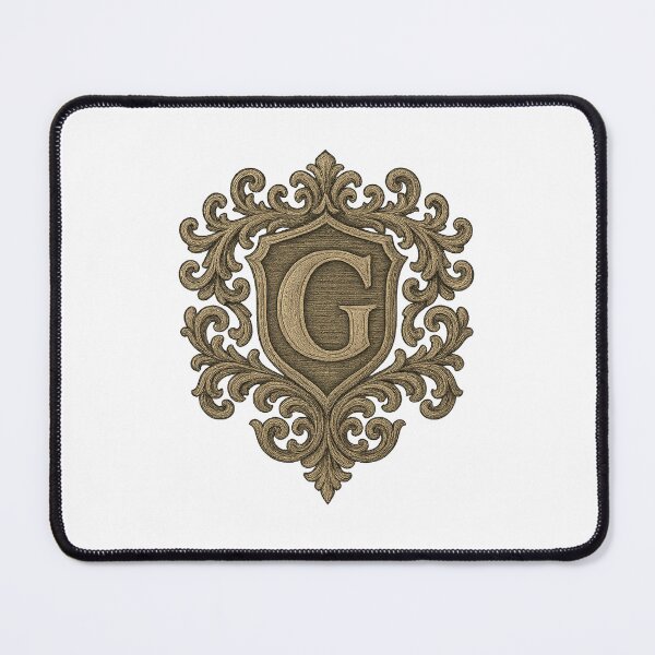 Item preview, Gothic Monogram G – Heraldic Crest designed and sold by SprineO.