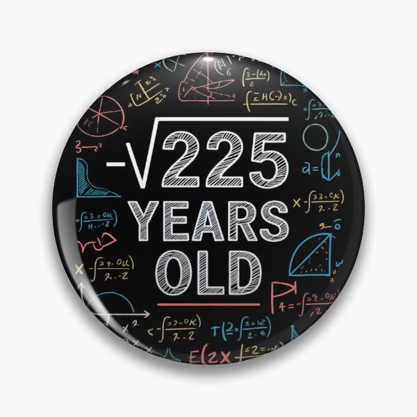 Item preview, Square Root Of 225 15th Birthday 15 Year Old Math Bday  designed and sold by GGrizeldaRivas.