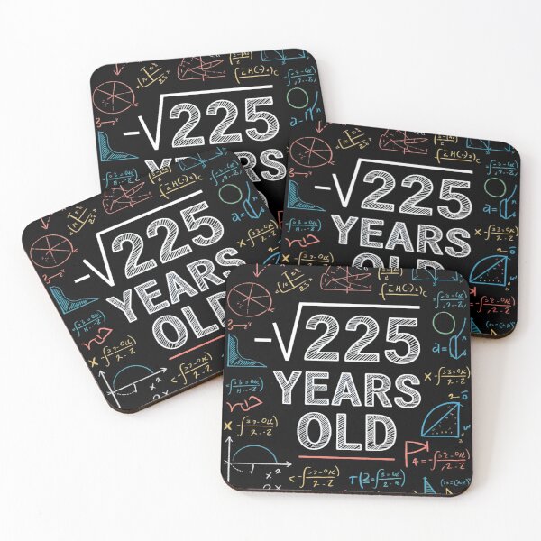 Item preview, Square Root Of 225 15th Birthday 15 Year Old Math Bday  designed and sold by GGrizeldaRivas.