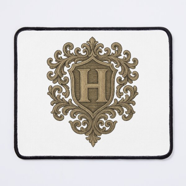 Item preview, Gothic Monogram H – Heraldic Crest designed and sold by SprineO.