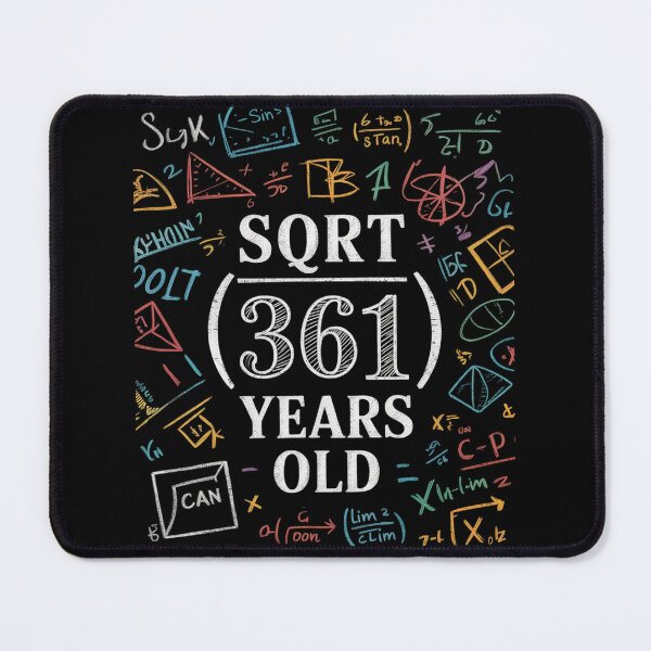 Item preview, Square Root Of 361 19th Birthday 19 Year Old Math Bday 2 designed and sold by GGrizeldaRivas.