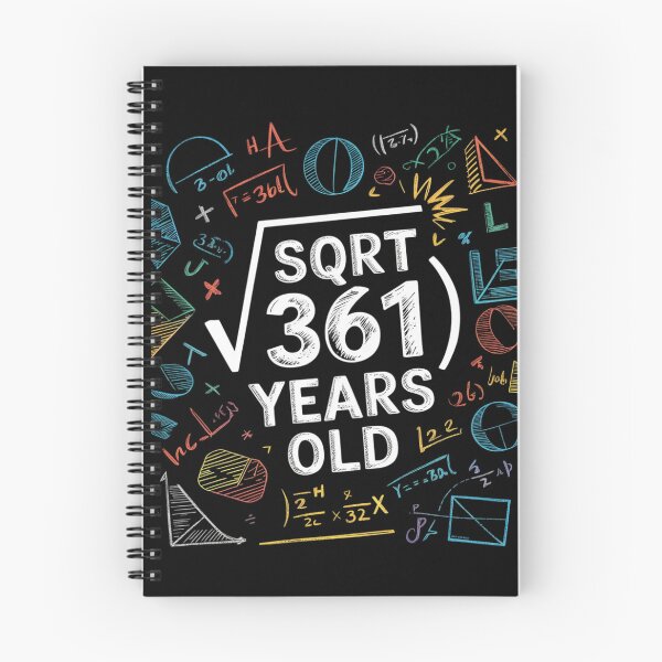 Item preview, Square Root Of 361 19th Birthday 19 Year Old Math Bday  designed and sold by GGrizeldaRivas.
