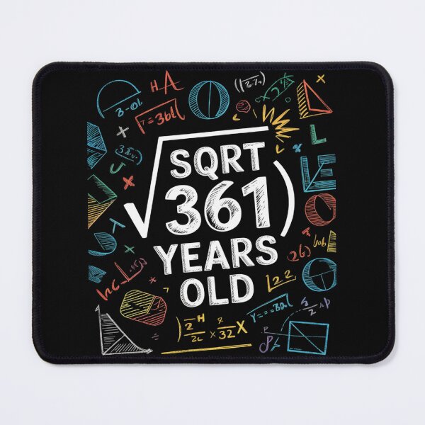 Item preview, Square Root Of 361 19th Birthday 19 Year Old Math Bday  designed and sold by GGrizeldaRivas.