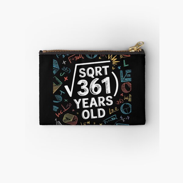 Item preview, Square Root Of 361 19th Birthday 19 Year Old Math Bday  designed and sold by GGrizeldaRivas.