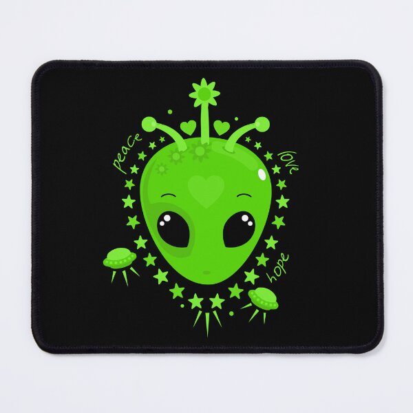 Item preview, Alien Decora Kei Peace Love and Hope designed and sold by CreativeBridge.