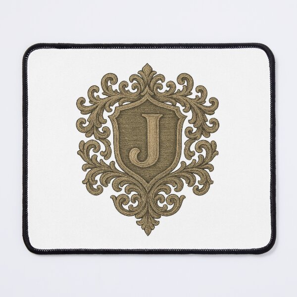 Item preview, Gothic Monogram J – Heraldic Crest designed and sold by SprineO.