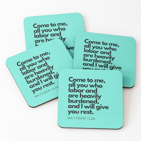 Item preview, Bible Quotes: Come to me all, Inspirational Quotes, Daily Quotes  designed and sold by Animals, Nature & Landscapes.