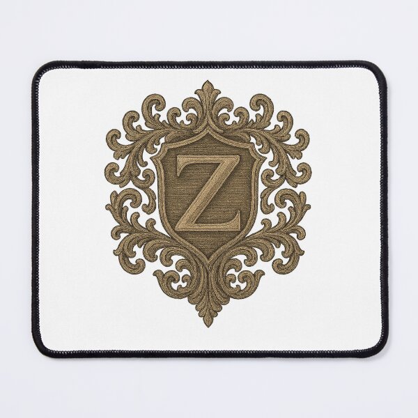 Item preview, Gothic Monogram Z – Heraldic Crest designed and sold by SprineO.