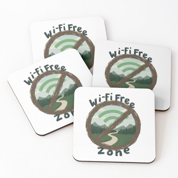 Item preview, Wi-Fi Free Zone - Trail Digital Detox designed and sold by sharifex.