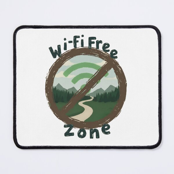 Item preview, Wi-Fi Free Zone - Trail Digital Detox designed and sold by sharifex.