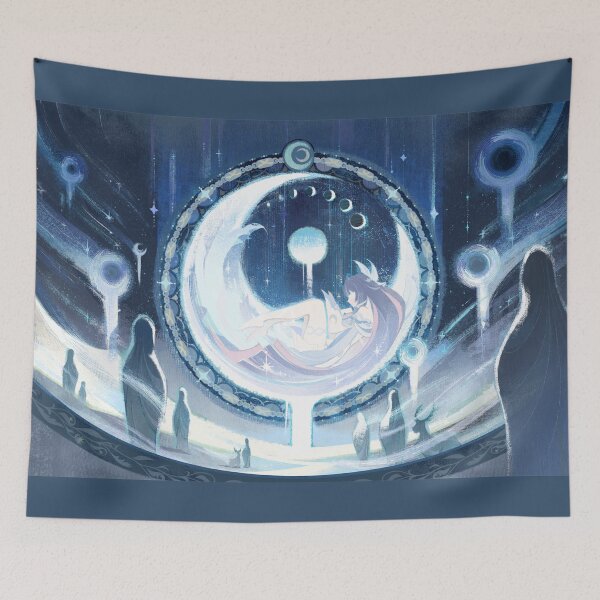 Item preview, Genshin Impact Columbina Wallpaper A designed and sold by KaiSpecter.
