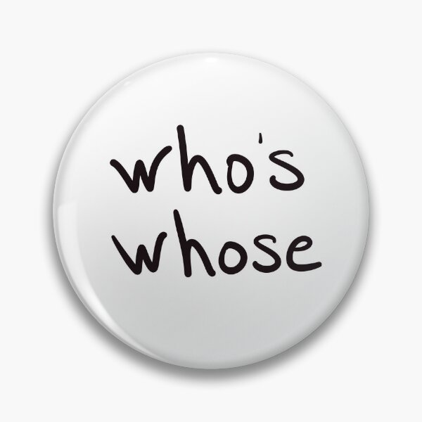 Item preview, Who’s Whose designed and sold by abeink.