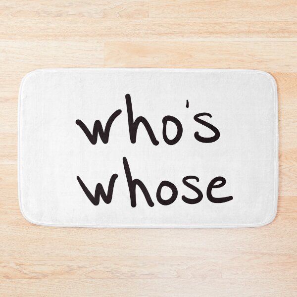 Item preview, Who’s Whose designed and sold by abeink.