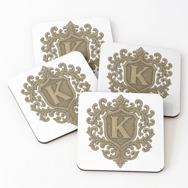 Item preview, Gothic Monogram K – Heraldic Crest designed and sold by SprineO.