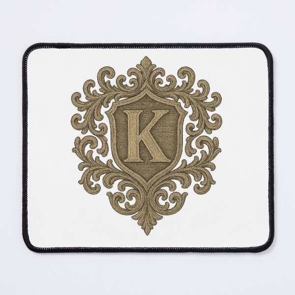 Item preview, Gothic Monogram K – Heraldic Crest designed and sold by SprineO.