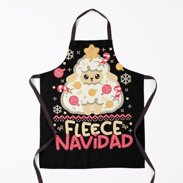 Item preview, Fleece Navidad ugly christmas sweater stitching designed and sold by NemiMakeit.