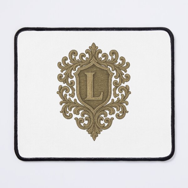 Item preview, Gothic Monogram L – Heraldic Crest designed and sold by SprineO.