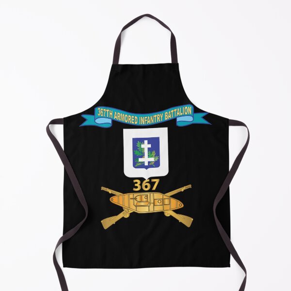 Item preview, Army - 367th Armored Infantry Battalion w Br - DUI - Ribbon - WWII Era AIB Branch X 300 designed and sold by Military Insignia Products.