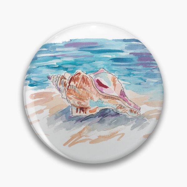 Item preview, Little Mermaid's Sea Shell designed and sold by The Orangutan Gallery.