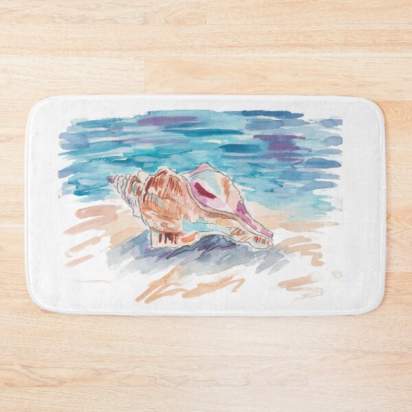 Item preview, Little Mermaid's Sea Shell designed and sold by The Orangutan Gallery.