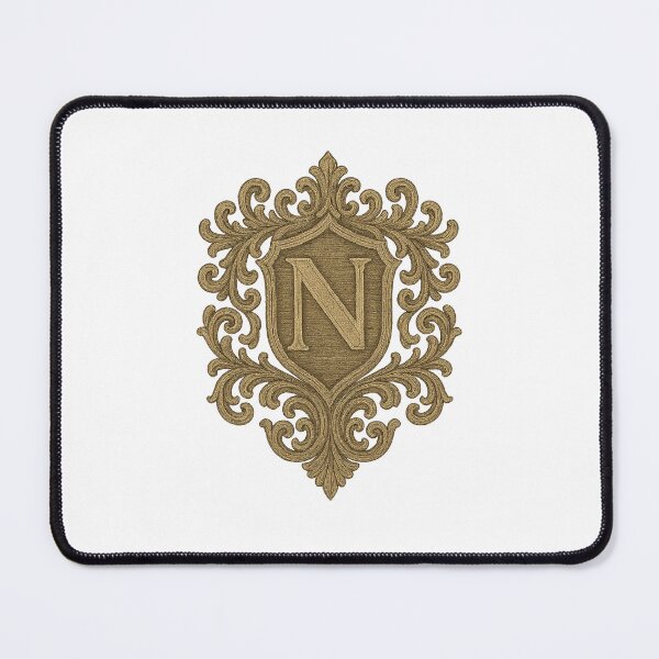 Item preview, Gothic Monogram N – Heraldic Crest designed and sold by SprineO.