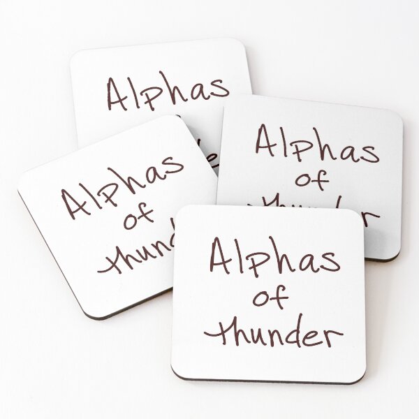 Item preview, Alphas of Thunder  designed and sold by abeink.