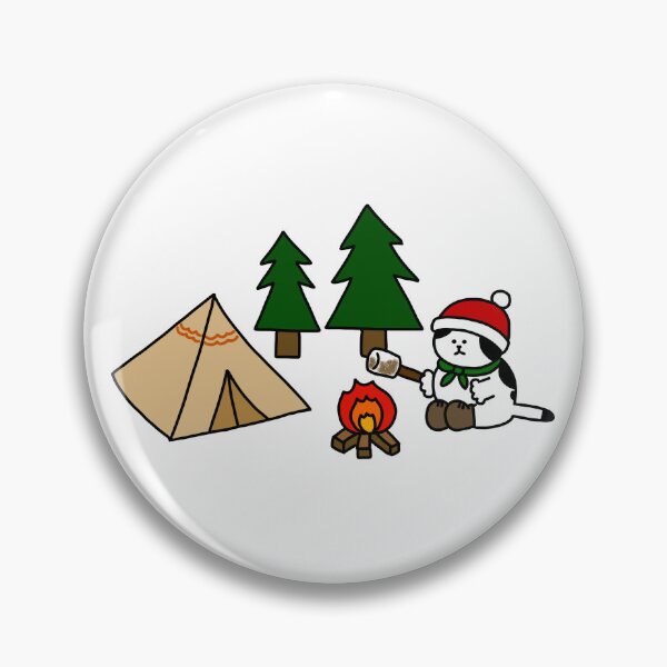 Item preview, a Cat camping out designed and sold by superbaechoo.