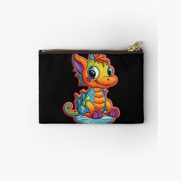 Aperçu de l'œuvre Autocollant bébé dragon (aspect brodé) créée et vendue par haonampho.